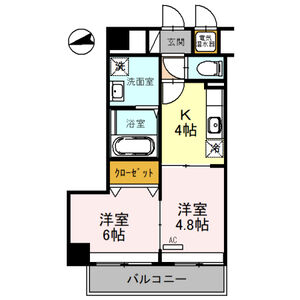 2K 間取り図