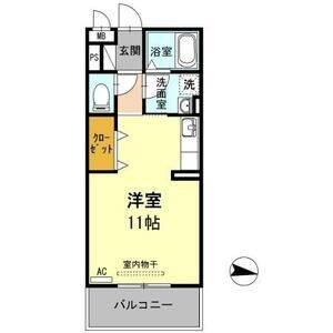 ワンルーム 間取り図
