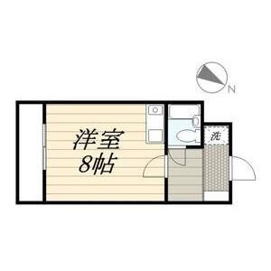 ワンルーム 間取り図