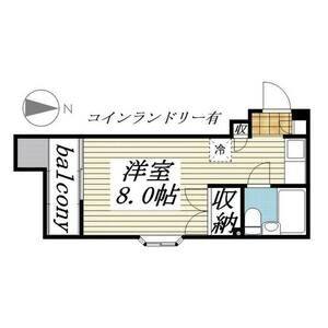 ワンルーム 間取り図