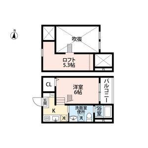 ワンルーム 間取り図