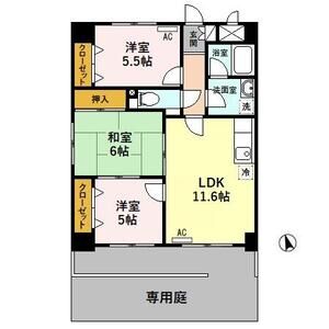 3LDK 間取り図