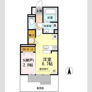 ワンルーム 間取り図