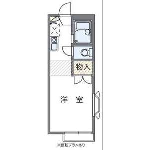 ワンルーム 間取り図