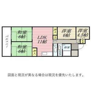 4LDK 間取り図