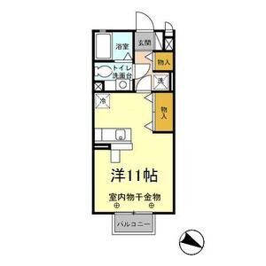 ワンルーム 間取り図