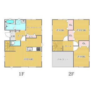 3LDK 間取り図