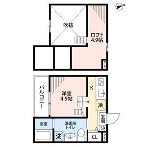 ワンルーム 間取り図