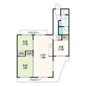 3LDK 間取り図