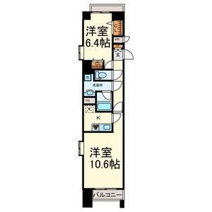 2K 間取り図