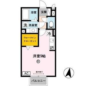ワンルーム 間取り図