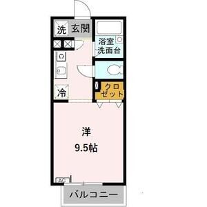 ワンルーム 間取り図