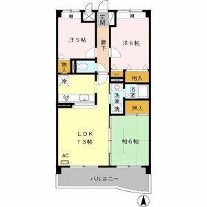 3LDK 間取り図