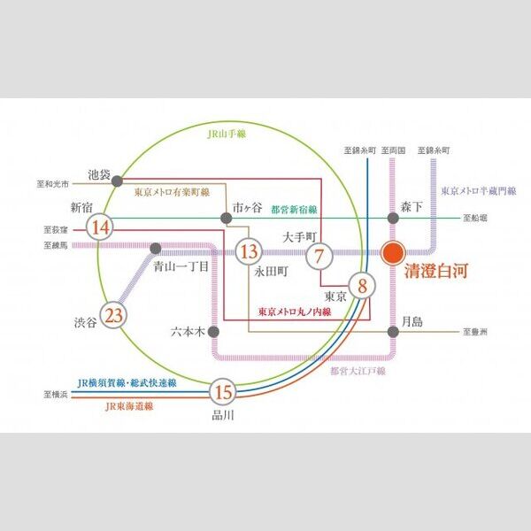 プラウドフラット清澄白河Ⅱ 室内写真1