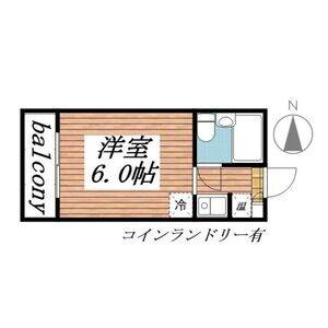 ワンルーム 間取り図