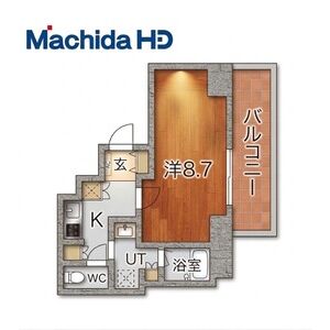 ワンルーム 間取り図