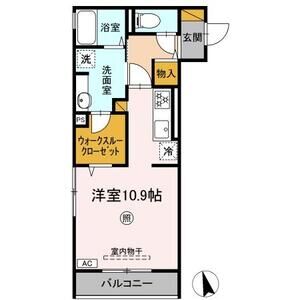 ワンルーム 間取り図