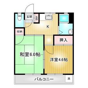 2K 間取り図