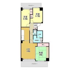 3LDK 間取り図