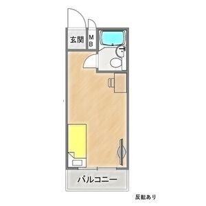 ワンルーム 間取り図