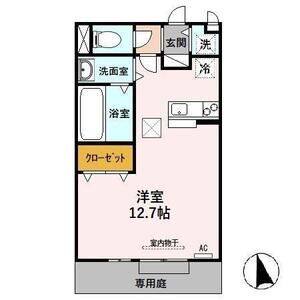 ワンルーム 間取り図