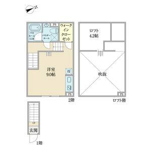 ワンルーム 間取り図