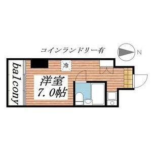 ワンルーム 間取り図