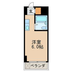 ワンルーム 間取り図