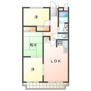 3LDK 間取り図