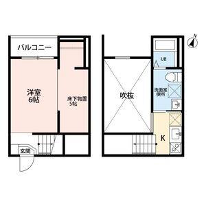 ワンルーム 間取り図