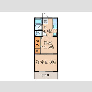 2K 間取り図