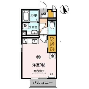 ワンルーム 間取り図