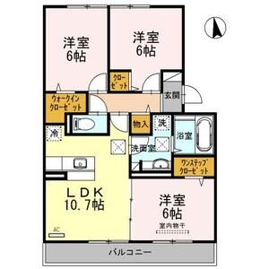 3LDK 間取り図