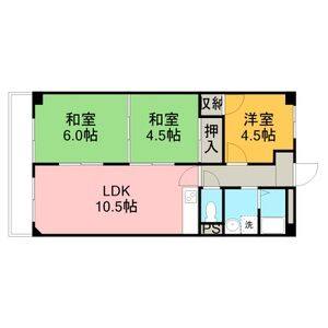 3LDK 間取り図