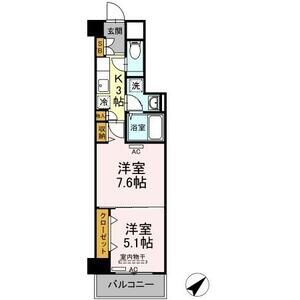 2K 間取り図