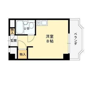 ワンルーム 間取り図