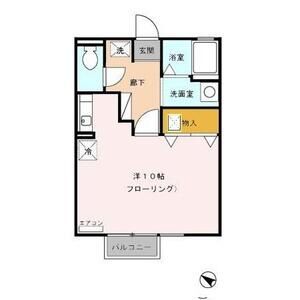 ワンルーム 間取り図