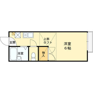 ワンルーム 間取り図