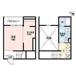 ワンルーム 間取り図