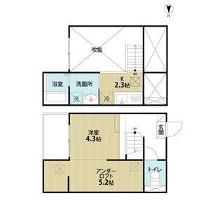ワンルーム 間取り図