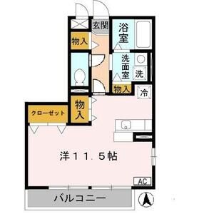 ワンルーム 間取り図