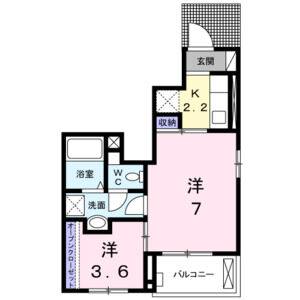 2K 間取り図