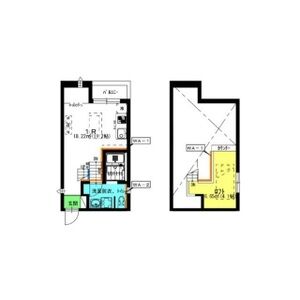 ワンルーム 間取り図