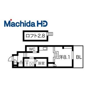 ワンルーム 間取り図