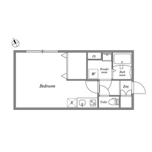ワンルーム 間取り図