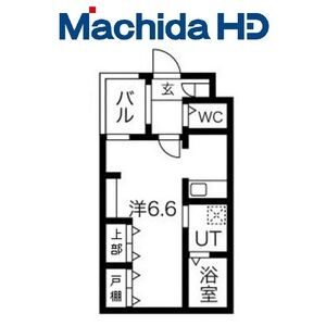 ワンルーム 間取り図
