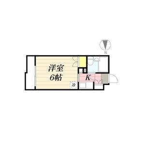 ワンルーム 間取り図