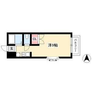 ワンルーム 間取り図