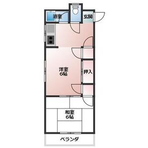 2K 間取り図