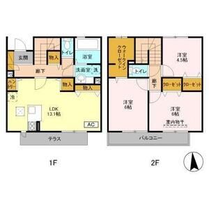 3LDK 間取り図